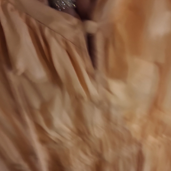 Maje Elegant Peach Long Sleeve Dress - Picture 6 of 6